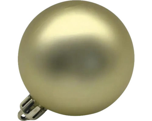 Goldene Weihnachtskugel