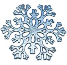 Schneeflocke zur Dekoration