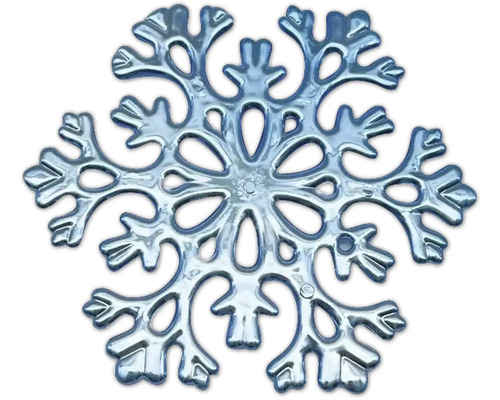 Schneeflocke zur Dekoration