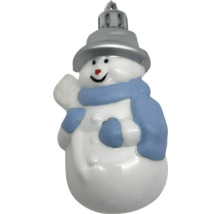 Schneemann Weihnachtsbaumschmuck mit Hut und Schal
