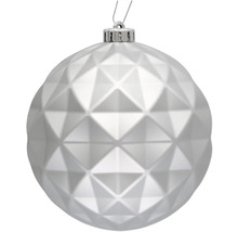 Weihnachtsbaumkugel mit geometrischem Muster