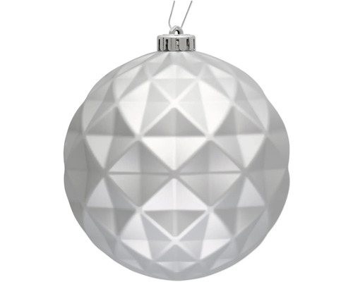 Weihnachtsbaumkugel mit geometrischem Muster