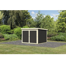 Gartenhaus mit Doppeltür im Garten