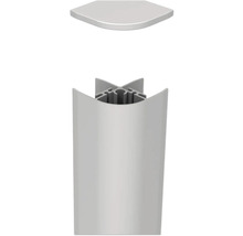 Aluminiumprofil mit Endkappe