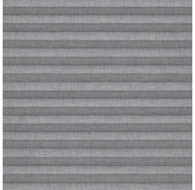 Nahaufnahme einer gefalteten Jalousie