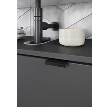 Waschbeckenunterschrank mit Armatur und Ablage