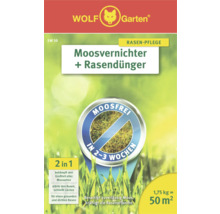 Wolf Garten Moosvernichter plus Rasendünger Packung