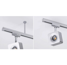 Deckenschiene mit quadratischem LED-Spot