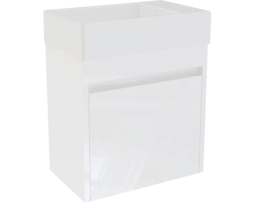 Weißer Waschtischunterschrank mit Schublade für das Badezimmer