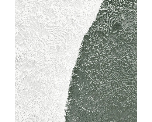 Nahaufnahme einer weißen und einer grauen Strukturtapete