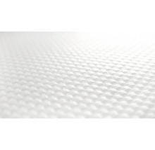 Nahaufnahme eines strukturierten, hellen Materials