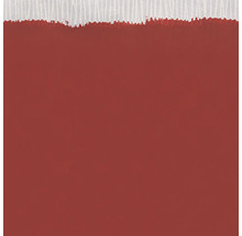 Rote Wandfarbe mit weißem Dekor
