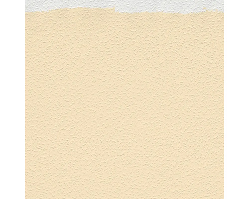 Gelbe Rauhfasertapete mit feiner Struktur