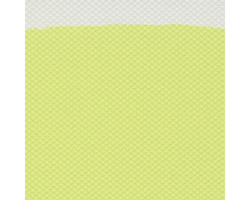 Gelbe und helle Bodenbelagsmatte mit Riffelblechmuster.