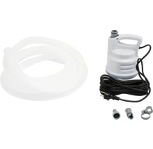Schmutzwasserpumpe mit Schlauch, Kabel und Zubehör