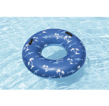 Schwimmreifen mit Hai und Palmenmuster für Schwimmbad