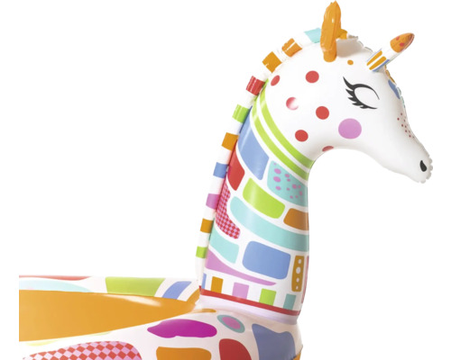 Dekorative Giraffe mit buntem Muster für den Innenbereich