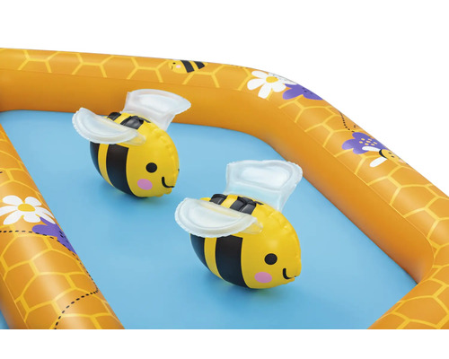 Aufblasbares Planschbecken mit Bienen-Design für Kinder