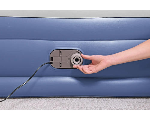 Luftmatratze mit integrierter Pumpe und Handbedienung