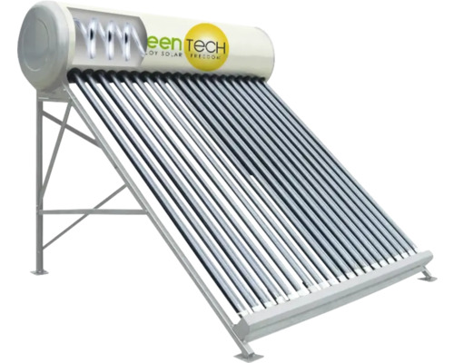 Speicherkollektor Thermosiphonsystem GreenTechSolar GT Pro 16 135 Liter Solaranlage zur Warmwasserbereitung mit Vakuumröhrenkollektoren