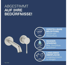 Grohe Armatur mit einstellbarer Belüftung, Wassersparfunktion und langlebiger Oberfläche
