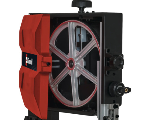 Einhell Logo auf einer Bandsäge