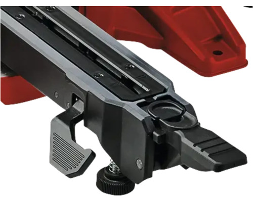 Detailansicht eines Fliesenschneiders