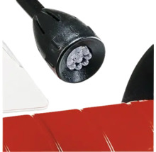 Nahaufnahme einer LED-Lampe mit flexiblem Arm