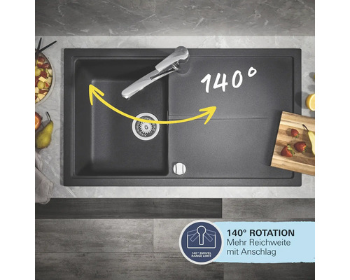 GROHE StartEco Küchenarmatur 31685000 In Chrom – B-WARE (funktionsfähig, Getestet)