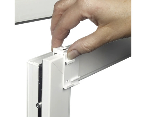 Hand montiert Fensterwinkel