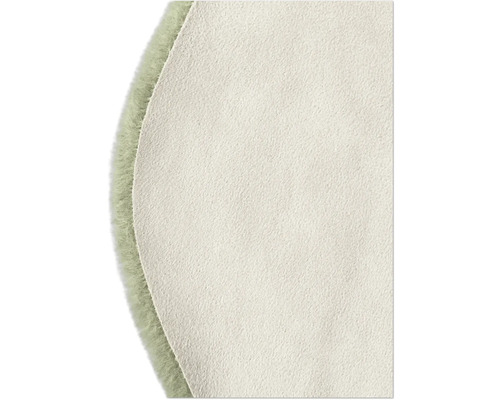 Runder Teppich mit Flor