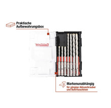 Steinbohrer Set in Aufbewahrungsbox