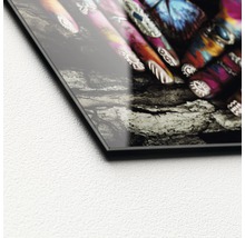 Glasbild Colourful Witch 20x20 cm-thumb-1 Glasbild Colourful Witch 20x20 cm-thumb-1