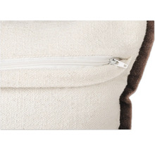 Kissenbezug mit Reißverschluss