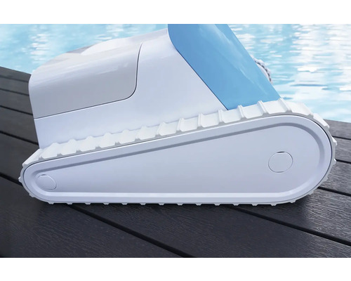 Detailansicht eines automatischen Poolreinigers