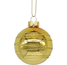 Christbaumkugel mit Dekor