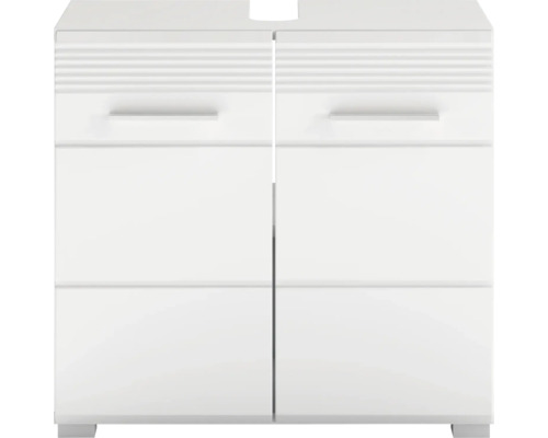 Waschbeckenunterschrank mit zwei Schubladen und zwei Türen