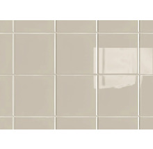 Rechteckige, glänzende Fliesen aneinandergereiht