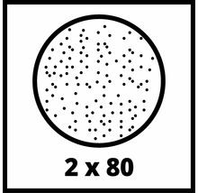 Symbol für 2 mal 80 Stück