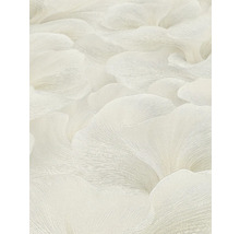 Nahaufnahme einer Tapete mit Blütenblattmuster