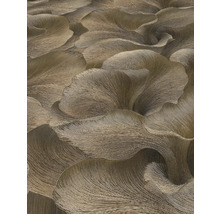 Nahaufnahme einer Tapete mit gewelltem Design