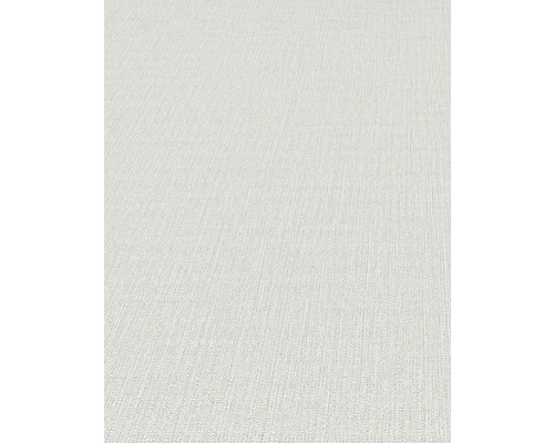 Weiße Textiltapete mit feiner Struktur