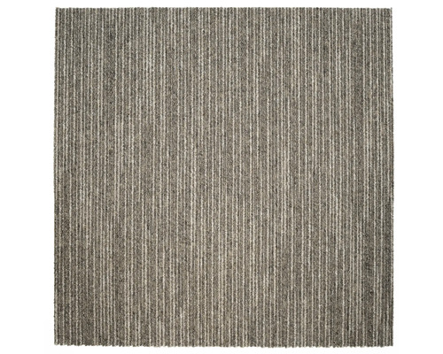 Quadratischer Teppich mit Streifenmuster