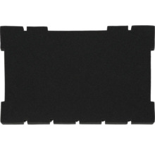 Schaumstoffeinlage mit Aussparungen