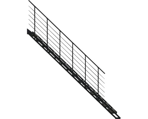 Treppe mit Geländer für den Außenbereich