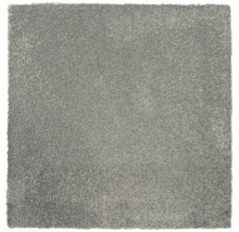 Quadratischer grauer Teppich