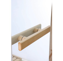 Holzhandtuchhalter zur Wandmontage