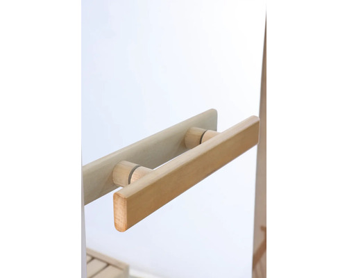 Holzhandtuchhalter zur Wandmontage