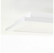 Detailansicht einer weißen Lampe