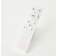 Weiße Fernbedienung für Beleuchtung mit verschiedenen Funktionsknöpfen